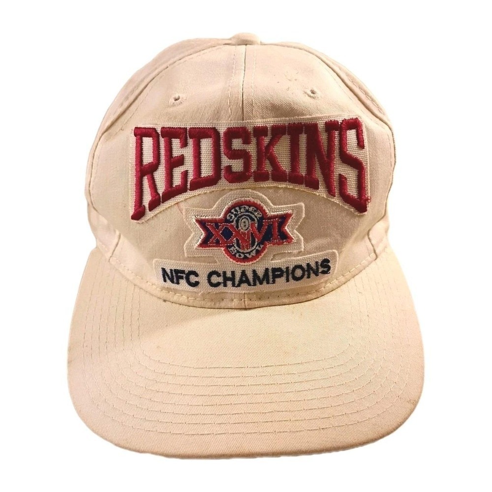 Vintage Washington Redskins Super Bowl XXVI 1992 World Champions New Era Hat Cap